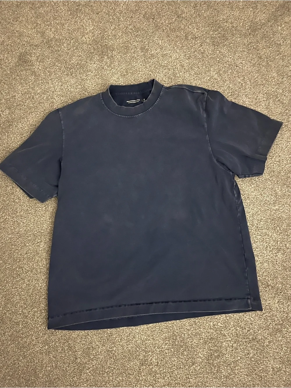 Abercrombie & Fitch Short Sleeve Tees in Navy, Beige, and Slate